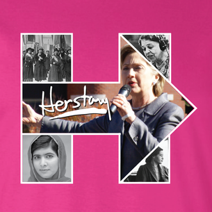 "Women of History Herstory" Graphic (on Berry Tee)