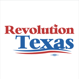"Revolution Texas Logo" Graphic (on White Tee)