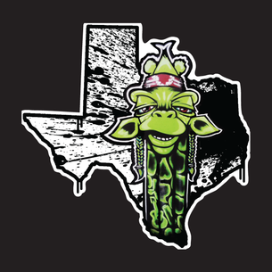 "Texas Draff" Graphic (on Black Tee)