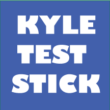 Kyle AF Test Sticker