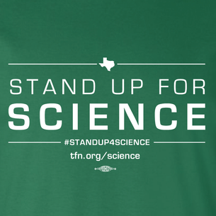"Stand Up For Science" Graphic (on Evergreen Tee)
