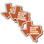 3-Pack of "Stand With Texas Women" contour-cut vinyl stickers.