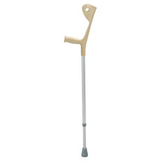 Euro Style Light Weight Silver Forearm Walking Crutch - 10410