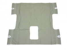 Bariatric Heavy Duty Canvas Sling with Commode Cutout - 13061