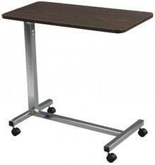 Non Tilt Top Chrome Overbed Table - 13003