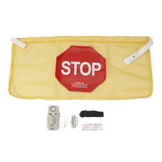 High Visibility Door Alarm Banner with Magnetically Activated Alarm System - 13098