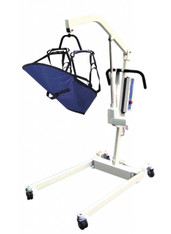 Bariatric Electric Patient Lift with Rechargeable Battery and Four Point Cradle - 13244