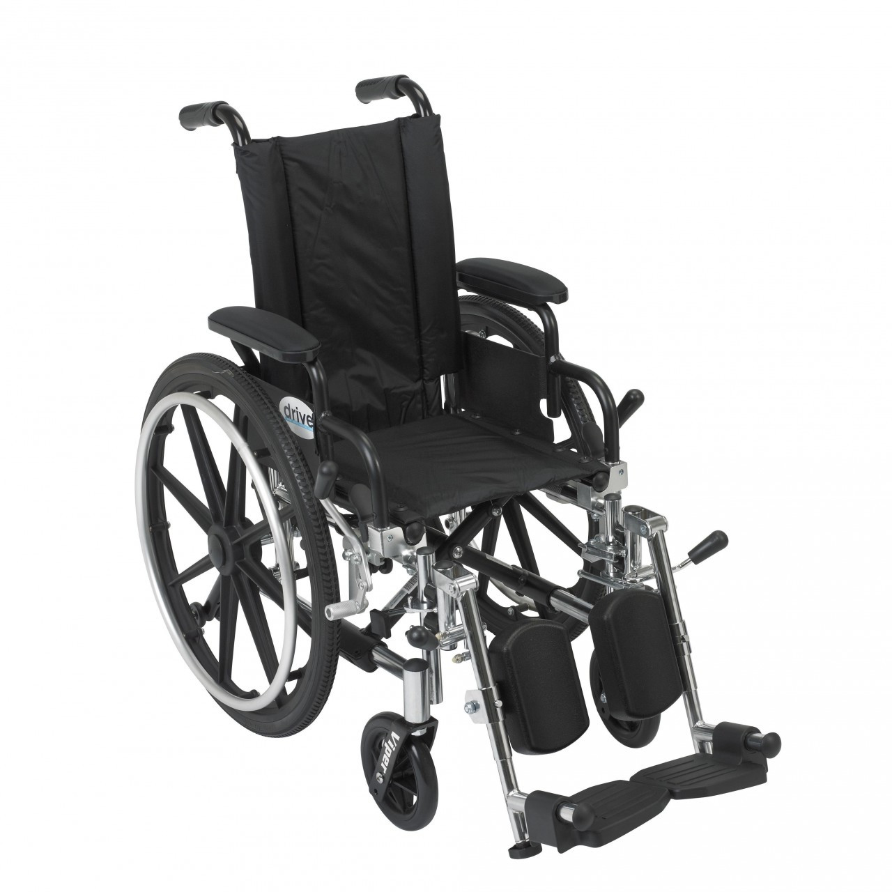 Junior Elevating Foot Rest,Tool Free, for Viper Wheelchair JLELR-TF