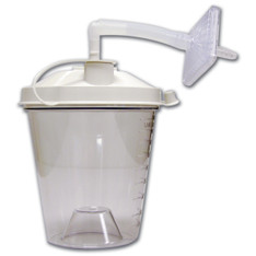 Case of 12 Disposable Suction Canister 800CC - 610-12b