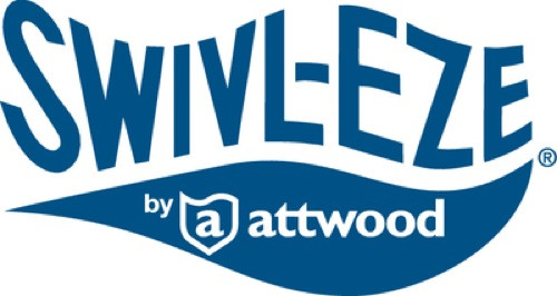 Attwood Swivl-Eze 1.77"  Stainless 7x7 Base Plate  69773-SS Swivel-Eze 