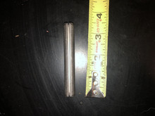 Stainless Steel Spring Pins for mounting hydraulic actuator