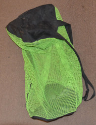 Used - Mesh Duffel Style Backpack  - Green  - Large Size