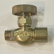 Used - Brass Needle Valve 1/4" NPT Male to Female - Not Oxygen Clean