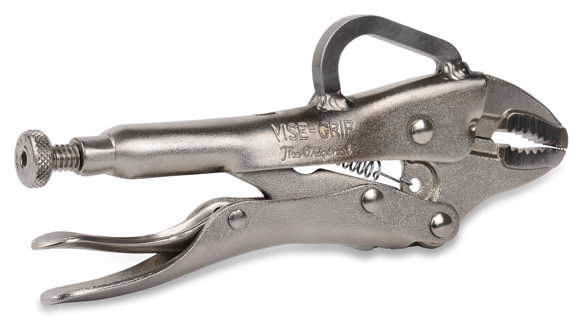 Stanley Vise Grip with Welded Dring - EOD - Northeast Scuba Supply