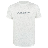 Akona - Unisex Mesh Sun Shirt - Short Sleeve - White