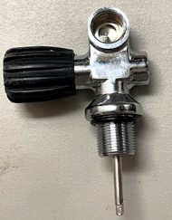Used -  Blue Steel 200 Bar Din Valve - Just Rebuilt/Oxygen Clean