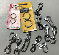 Used - Steel Hardware - NOT S/S  -- NICKEL PLATED