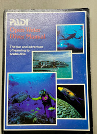 Used - The Padi Open Water Diving Manual Book