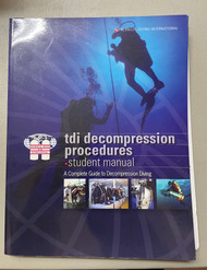 Used - TDI Decompression Procedures Manual Book 