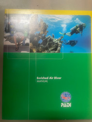 Used - Padi Enriched Air Diver  Manual Book