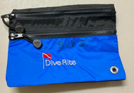 Used - Dive Rite 2 Zipper Pocket - Blue