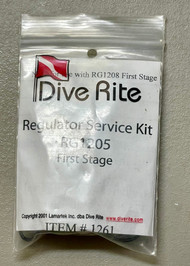 New Old Stock - Dive Rite RG1205 Kits - For Old Silver First Stage