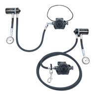 Dive Rite XT1/XT4 Sidemount Regulator Package - RR (Right Right)