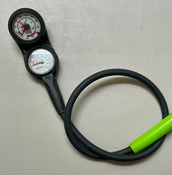 Used - Promate Brass Pressure Gauge with Depth Gauge Console