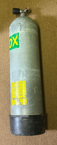 Used -  PST Steel 125 High Pressure Tank 3500PSI With Valve- New Hydro/Oxygen Clean