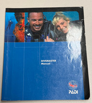 Used - Padi Divemaster Manual Softcover Book