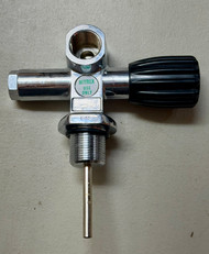 Used - Thermo 300 Bar Din Left Hand Valve - Just Rebuilt/Oxygen Clean