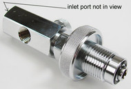 Din Filler with Bleed and Extra Port - Made in the USA 