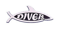 Shark Diver Emblem