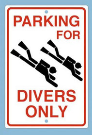 Parking for Divers Only