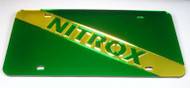 Nitrox Dive Flag Mirrored License Plate