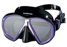 Atomic Aquatics Sub Frame Mask - Clear Skirt w/ Purple