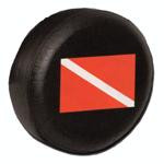Dive Flag Spare Tire Cover