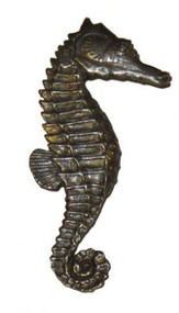 Seahorse Pin - Pewter