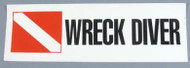 Wreck Diver Sticker
