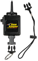 Console Gear Keeper Retractor - Locking - Snap/Bracket Mount