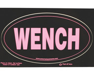 Wench Oval Sticker