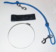 NESS Stage Bottle Rigging Systems - Blue - Medium Bolt Snap For 40's