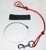 NESS Stage Bottle Rigging Systems - Red - XL Bolt Snap For 40's