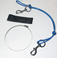 NESS Stage Bottle Rigging Systems - Blue - XL Bolt Snap for 80's