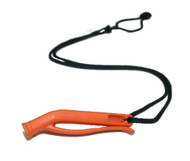 Safety Whistle with Attached Rope