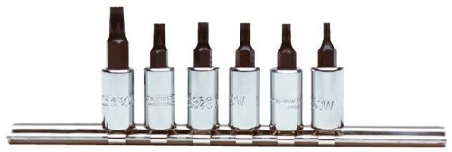 小物 torun Stanley Proto J4739C 1/4-Inch Drive 6-Piece Torx Bit Set