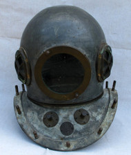 Antique Chinese Diving Helmet - Great Shape