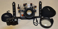 NOS Ikelite Cannon G10 Camera Housing with Dome Port and Camera