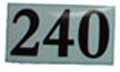 MOD 240' - Sticker