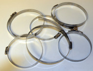 Used -Assorted Hose Clamps